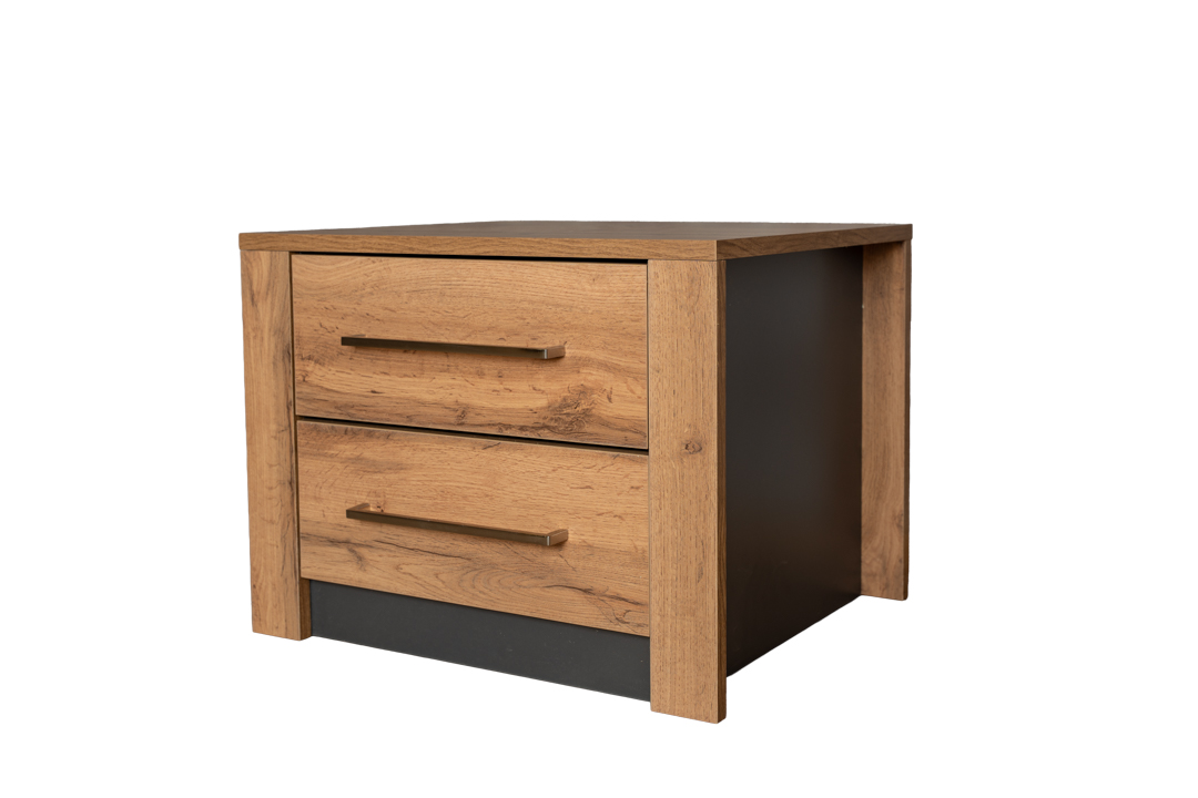Lugano - Bedroom - Bedside table - 530 x 400 x 444