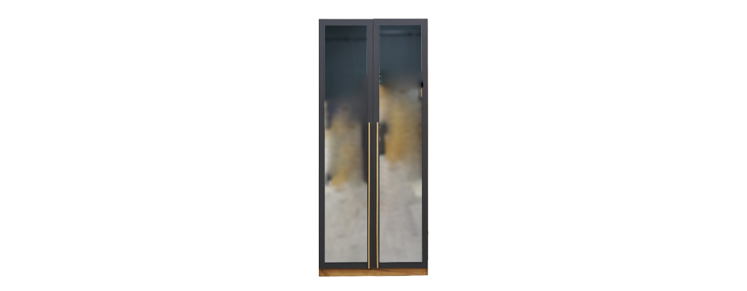 Terra - Bedroom - Wardrobe 2-doors (door w mirror)