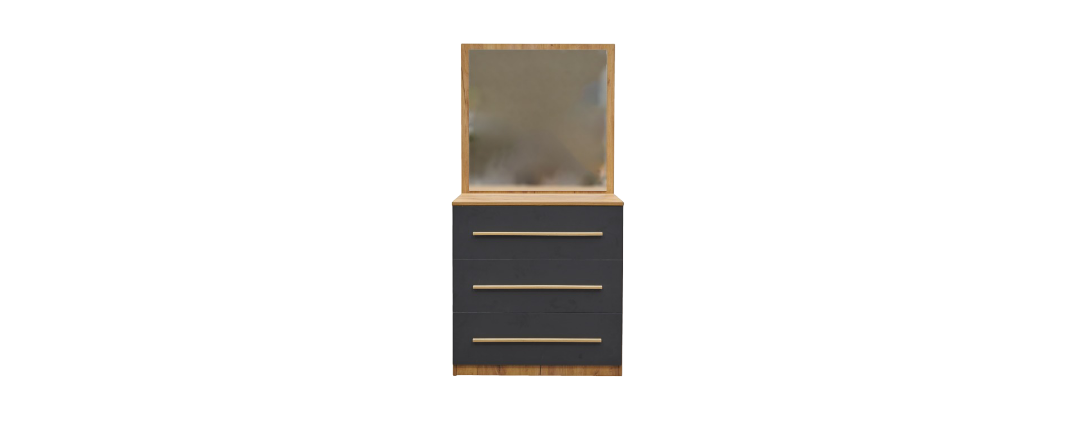 Terra - Bedroom - Commode & Mirror - 800 x 1612 x 420
