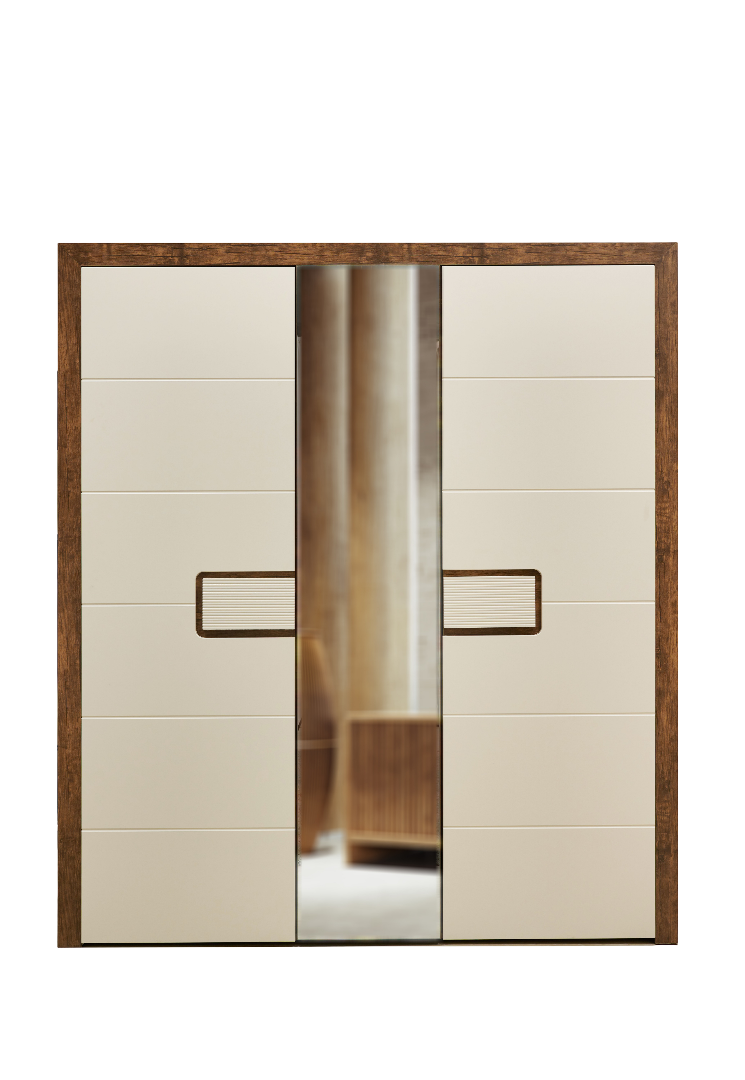 Vegan - Bedroom - Wardrobe 3-doors