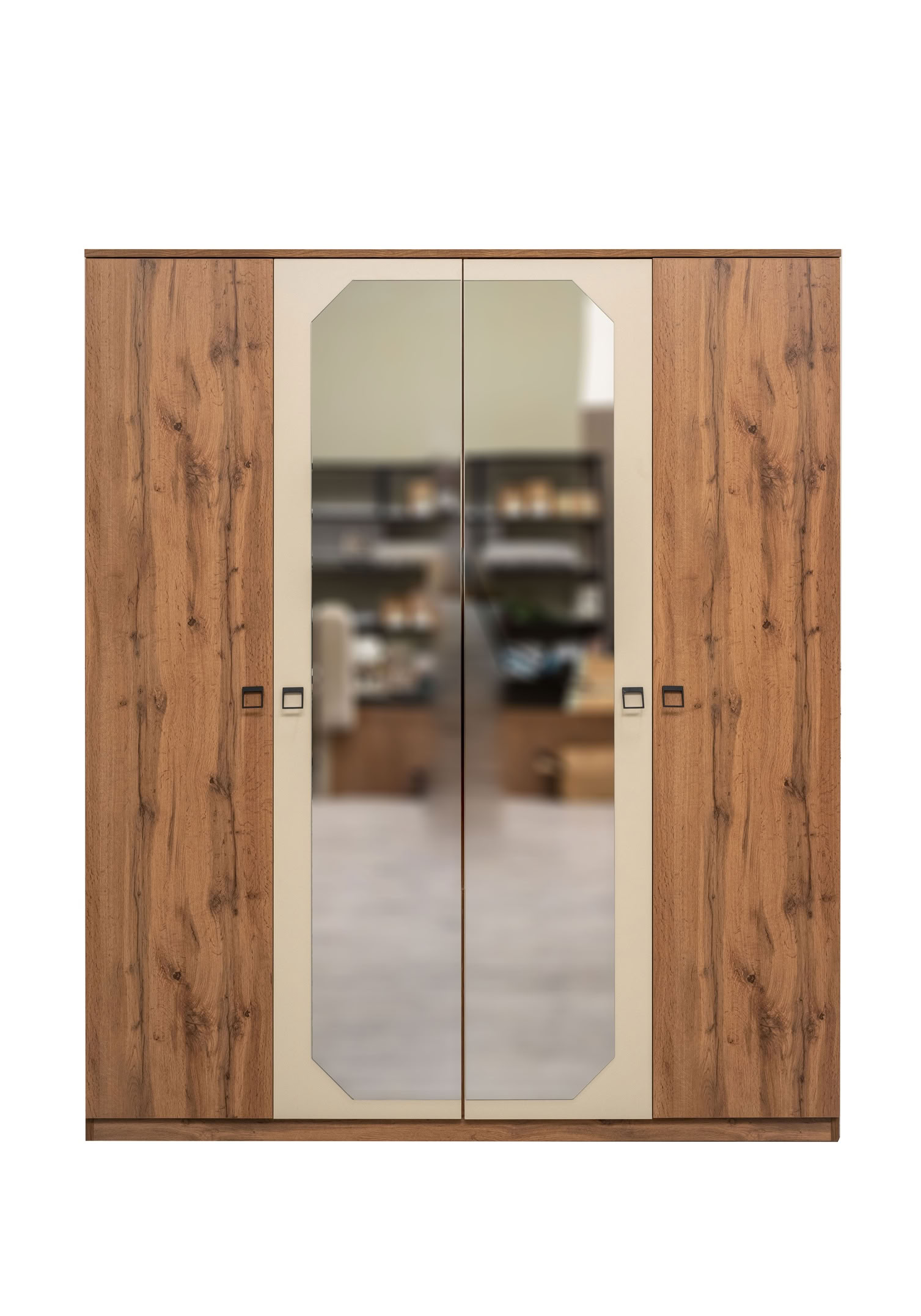 Mori - Bedroom - Wardrobe 4-doors  - 1800 x 2130 x 522