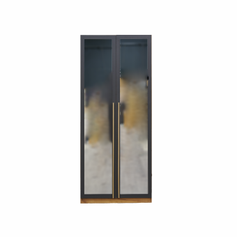 Terra - Bedroom - Wardrobe 2-doors (door w mirror) -900x2130x600